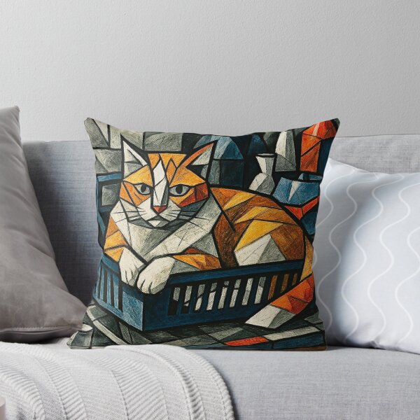 Item preview, Cubist Cat designed and sold by jonloomes.