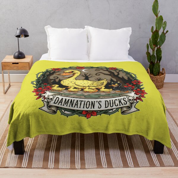 Item preview, Damnation's Family Dark Retro Ducks designed and sold by CoffinsArt.