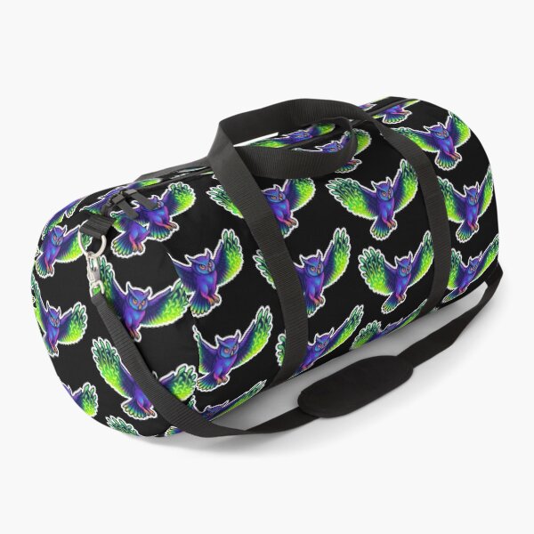Item preview, Neon Microgreen Owl – Psychedelic Animal Art | Microgreen Animals designed and sold by JacobKAurumhead.