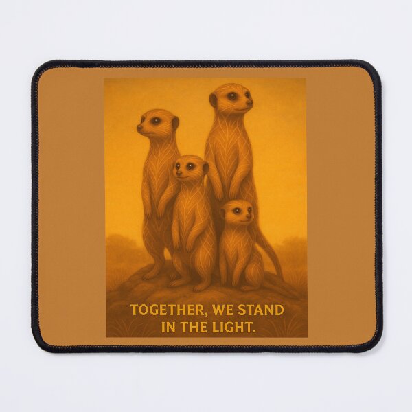 Item preview, Together We Stand in the Light – ElementaLoom Meerkats designed and sold by GeoWild Designs.