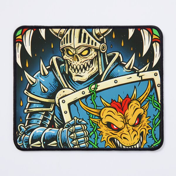Item preview, Dragon Slayer Skeleton Knight designed and sold by CoffinsArt.