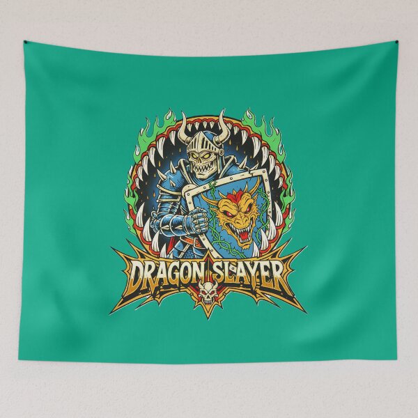 Item preview, Dragon Slayer Skeleton Knight designed and sold by CoffinsArt.