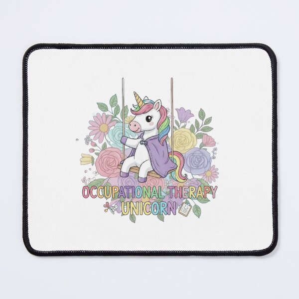 Item preview, Occupational Therapy Lover Unicorn - Unicorn Flowers designed and sold by CalroStudiio.