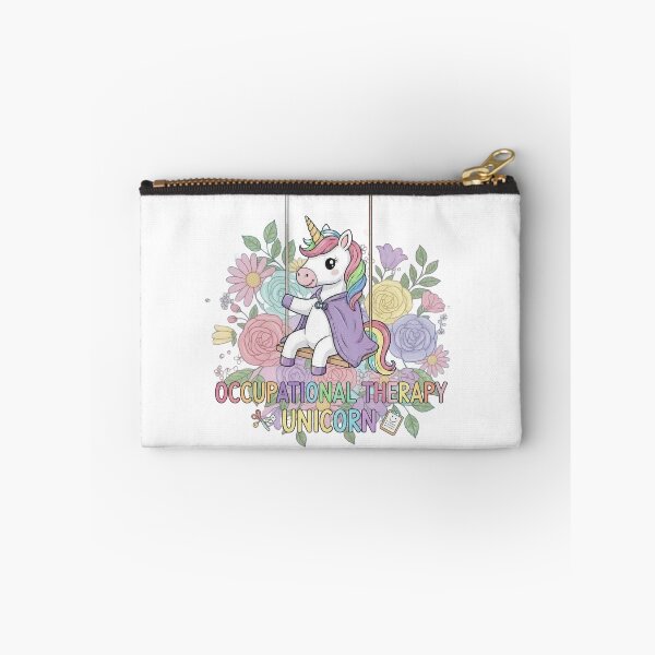 Item preview, Occupational Therapy Lover Unicorn - Unicorn Flowers designed and sold by CalroStudiio.