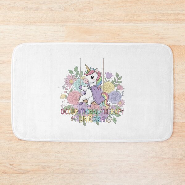Item preview, Occupational Therapy Lover Unicorn - Unicorn Flowers designed and sold by CalroStudiio.