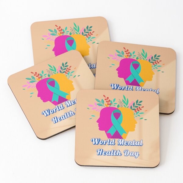 Item preview, World Mental Health Day, designed and sold by Tom-Apex-Art.