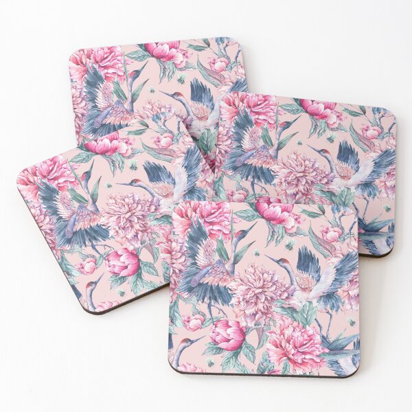 Item preview, Pastel spring gardens designed and sold by peggieprints.