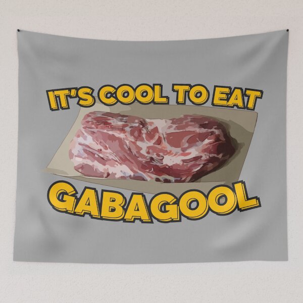 Item preview, It’s Cool to Eat Gabagool designed and sold by UNK-Fatigues.
