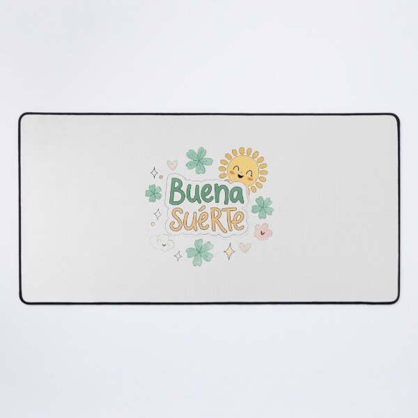 Item preview, Buena suerte Good luck in Spanish language . designed and sold by Lucky 777.