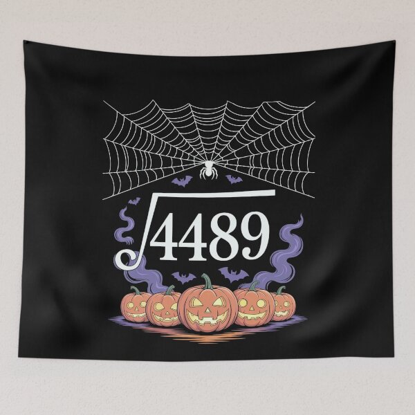 Item preview, Funny Math 67 meme Square Root 4489 Halloween Spooky  designed and sold by FreshVibe Prints.