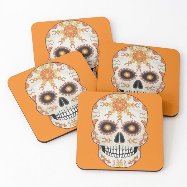Item preview, Sugar Skull Squiggle Design designed and sold by Majikat Designs.