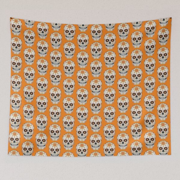 Item preview, Sugar Skull Squiggle Design designed and sold by Majikat Designs.