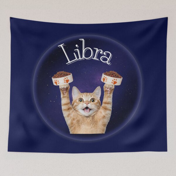 Item preview, Libra – The Cat in Balance  designed and sold by Ivy-Triggs.