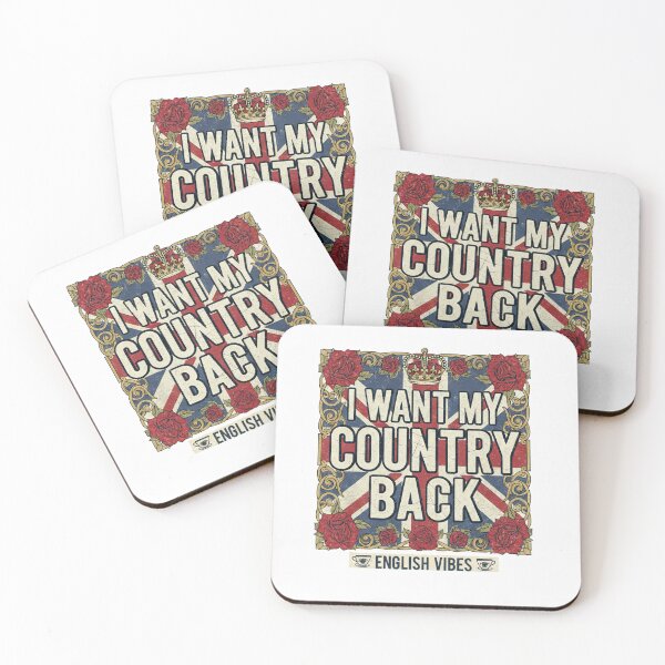 Item preview, I Want My Country Back – British Union Jack Heritage Design designed and sold by Boski22.