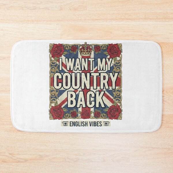 Item preview, I Want My Country Back – British Union Jack Heritage Design designed and sold by Boski22.