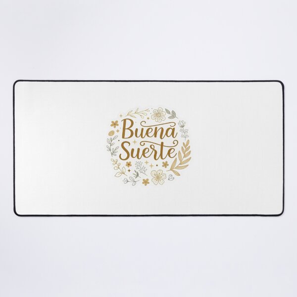 Item preview, Buena suerte Good luck in Spanish language . designed and sold by Lucky 777.