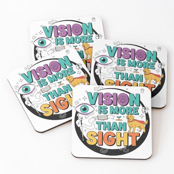 Item preview, Blind Awareness Shirt | Vision Is More Than Sight Disability Inclusion Advocacy Tee designed and sold by TrackinDaTrends.