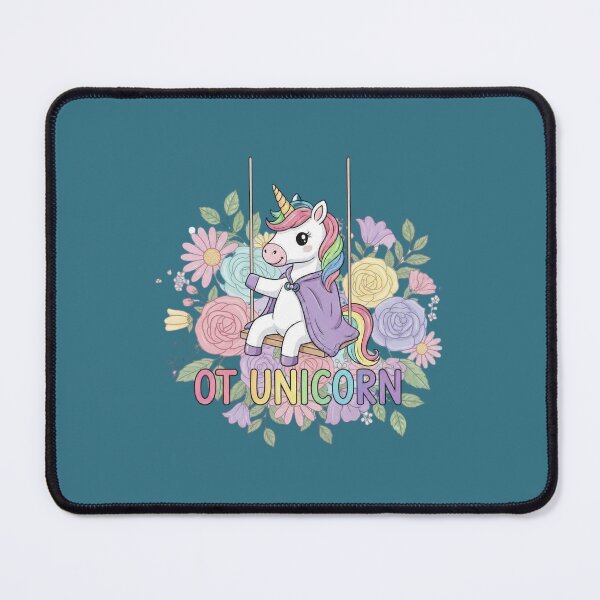 Item preview, Occupational Therapy Lover Unicorn - Unicorn Flowers designed and sold by CalroStudiio.