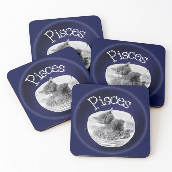 Item preview, Pisces – Cat in a Bowl of Water  designed and sold by Ivy-Triggs.