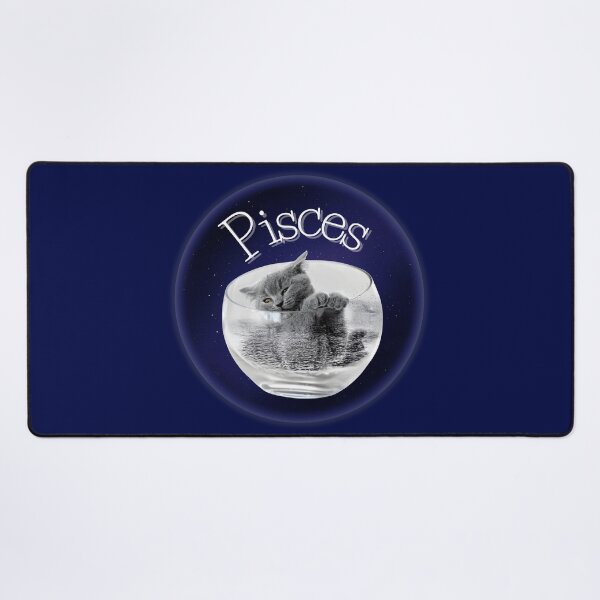 Item preview, Pisces – Cat in a Bowl of Water  designed and sold by Ivy-Triggs.