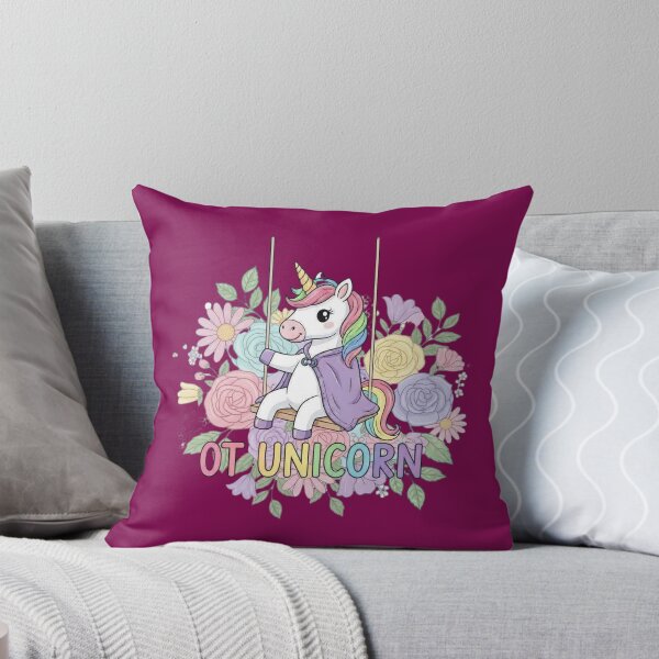 Item preview, Occupational Therapy Lover Unicorn - Unicorn Flowers designed and sold by CalroStudiio.