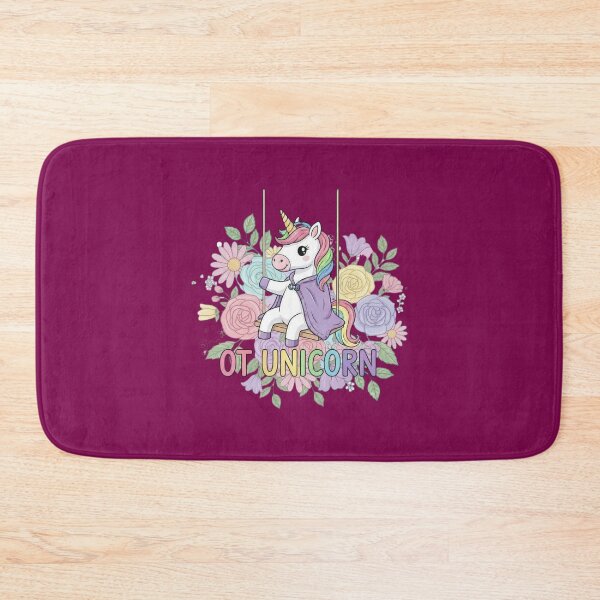 Item preview, Occupational Therapy Lover Unicorn - Unicorn Flowers designed and sold by CalroStudiio.