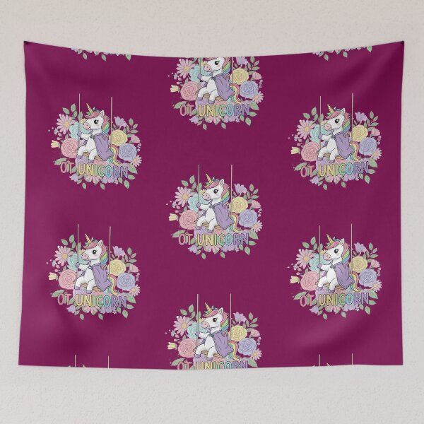 Item preview, Occupational Therapy Lover Unicorn - Unicorn Flowers designed and sold by CalroStudiio.
