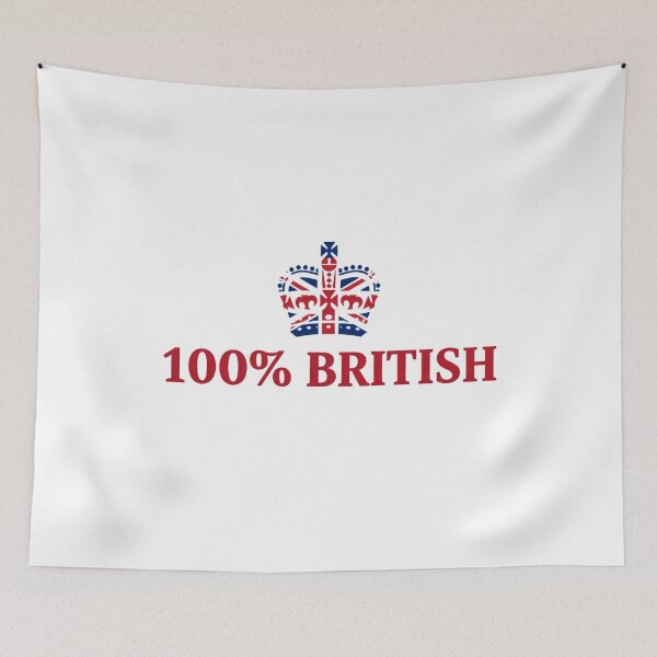 Item preview, 100% British – Vintage Union Jack Crown Design designed and sold by Boski22.