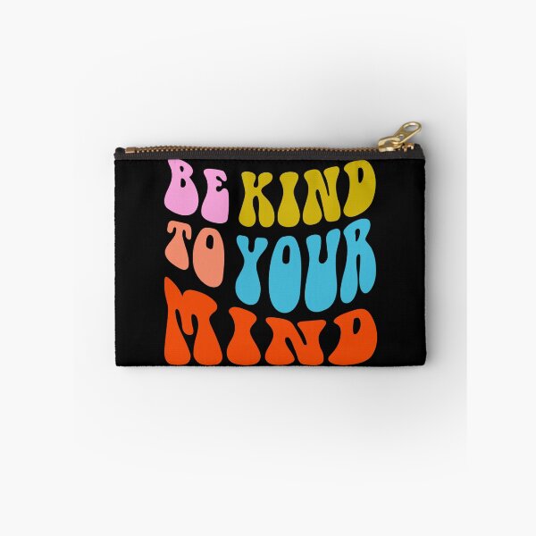 Item preview, "Be Kind to Your Mind" – Positive Retro Typography designed and sold by Costa-Services.