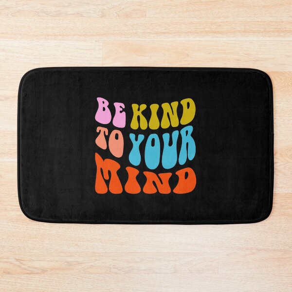Item preview, "Be Kind to Your Mind" – Positive Retro Typography designed and sold by Costa-Services.