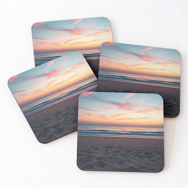 Item preview, Twilight Crescent Beach Dream | Vivid Sunset Sky designed and sold by Vida e Arte.