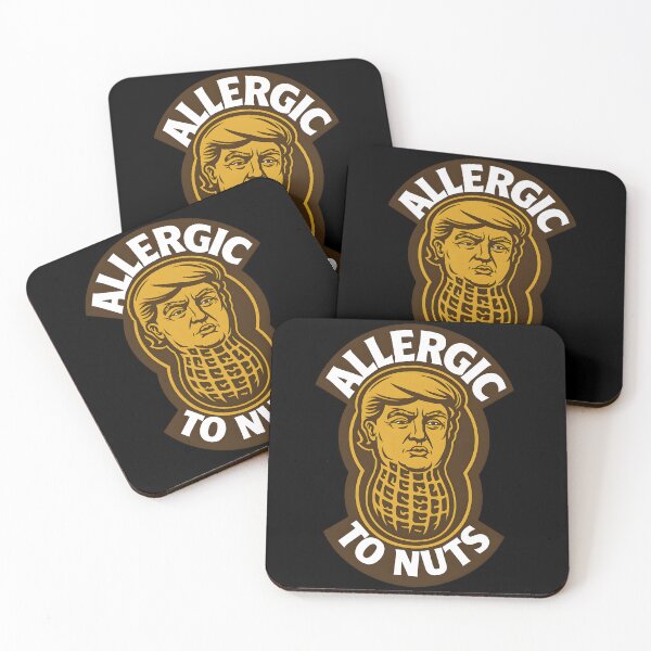 Item preview, Allergic To Nuts - Funny Anti Trump designed and sold by shoppingtshirts.