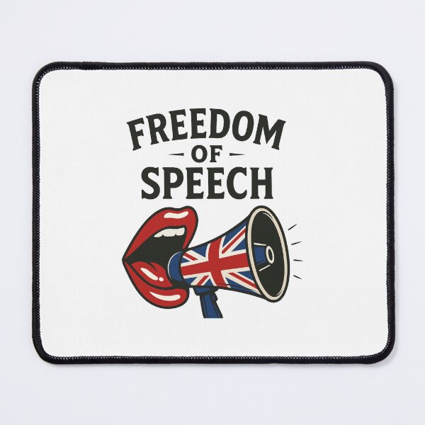 Item preview, Freedom of Speech – British Union Jack Megaphone Art designed and sold by Boski22.