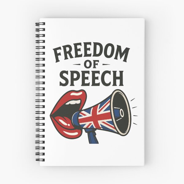Item preview, Freedom of Speech – British Union Jack Megaphone Art designed and sold by Boski22.