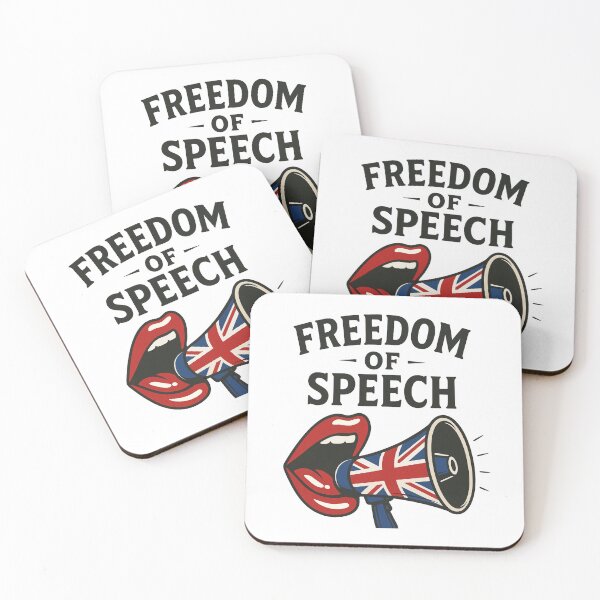 Item preview, Freedom of Speech – British Union Jack Megaphone Art designed and sold by Boski22.