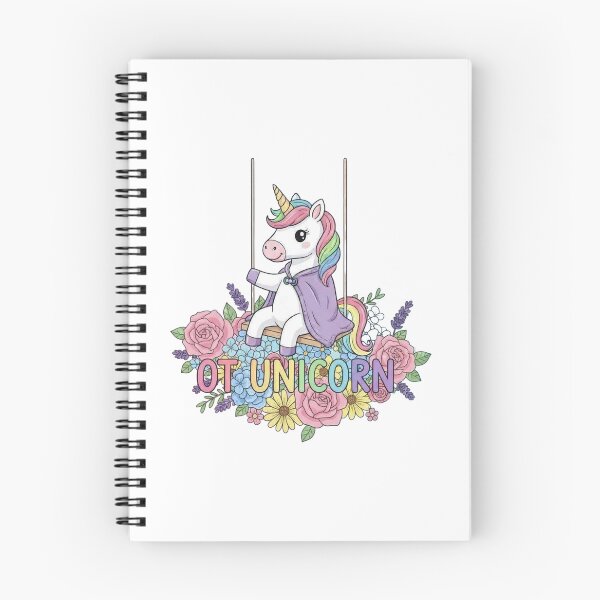 Item preview, Occupational Therapy Lover Unicorn - Unicorn Flowers designed and sold by CalroStudiio.