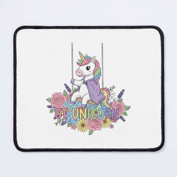 Item preview, Occupational Therapy Lover Unicorn - Unicorn Flowers designed and sold by CalroStudiio.
