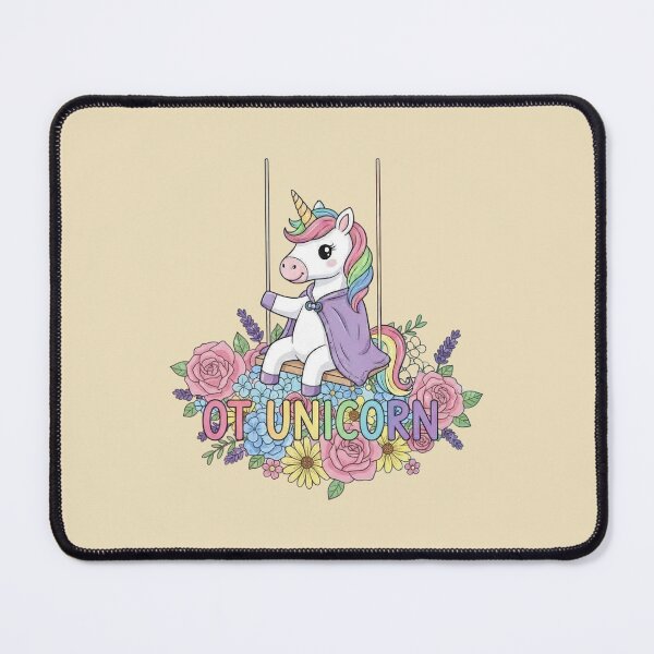 Item preview, Occupational Therapy Lover Unicorn - Unicorn Flowers designed and sold by CalroStudiio.