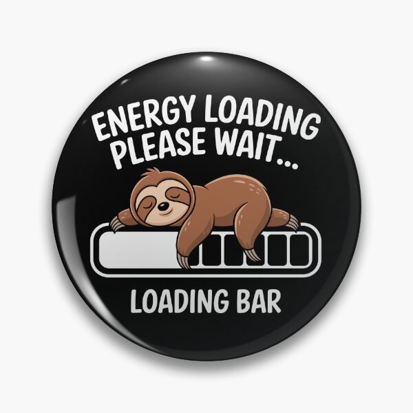 Artikelvorschau, Sloth Cartoon Design Cute Funny Lazy entworfen und verkauft von VibeWorksByM.