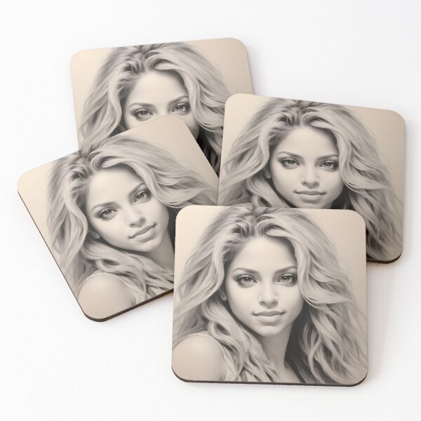 Item preview, Shakira designed and sold by WorldofCharcoal.