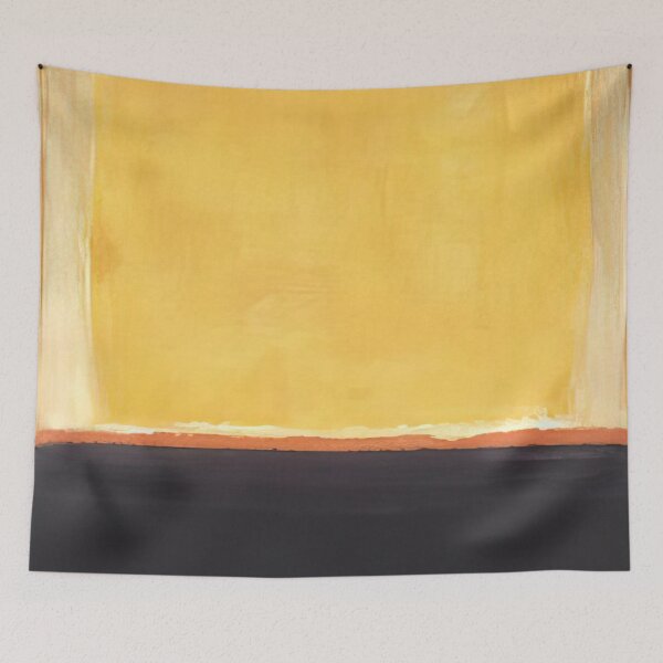 Item preview, Yellow, Charcoal, Brown - 1953 By Mark Rothko designed and sold by IUFUSYU.