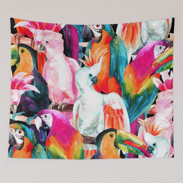 Item preview, Exotic birdlife  designed and sold by peggieprints.