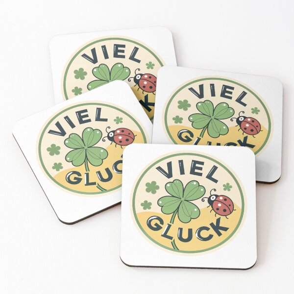Item preview, Viel glück Good luck in German language . designed and sold by Lucky 777.