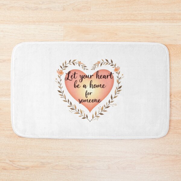 Item preview, Let Your Heart Be a Home – Kindness Tee designed and sold by WillRose-Fashon.