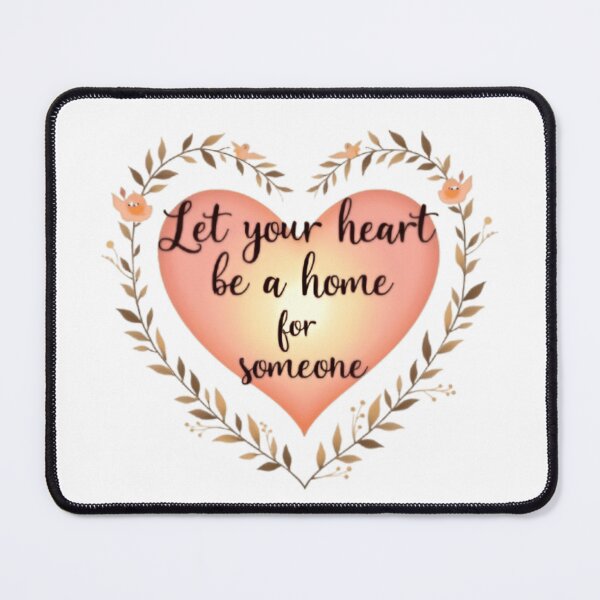 Item preview, Let Your Heart Be a Home – Kindness Tee designed and sold by WillRose-Fashon.
