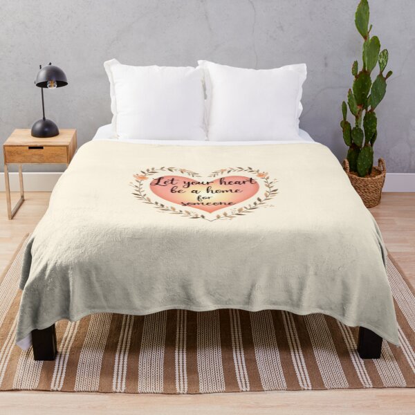 Item preview, Let Your Heart Be a Home – Kindness Tee designed and sold by WillRose-Fashon.