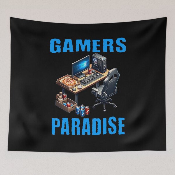Item preview, Gamers Paradise - cool gamer design designed and sold by ReneMM.