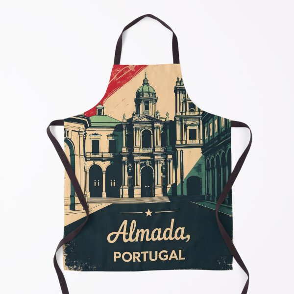 Item preview, Almada Portugal 1950s Vintage Travel Tourism designed and sold by TravelersGems.