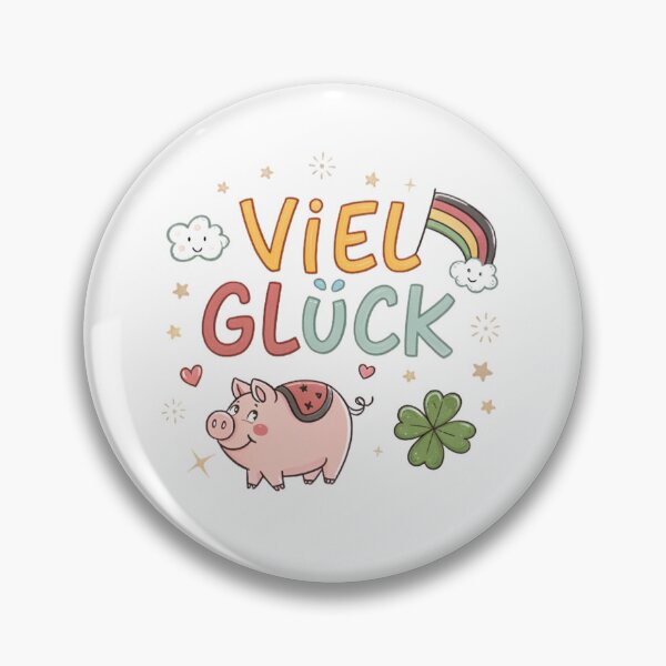 Item preview, Viel glück Good luck in German language . designed and sold by Lucky 777.