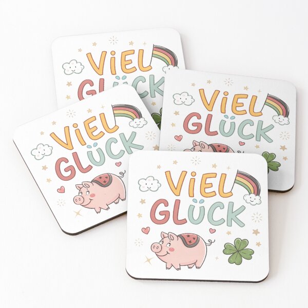 Item preview, Viel glück Good luck in German language . designed and sold by Lucky 777.